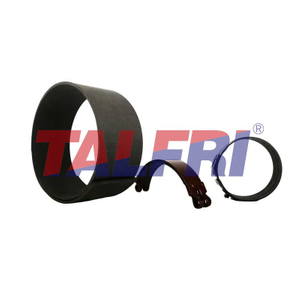 El rollo de forro de freno extruido flexible se aplica a zapatas de freno o pastillas de freno adheridas.