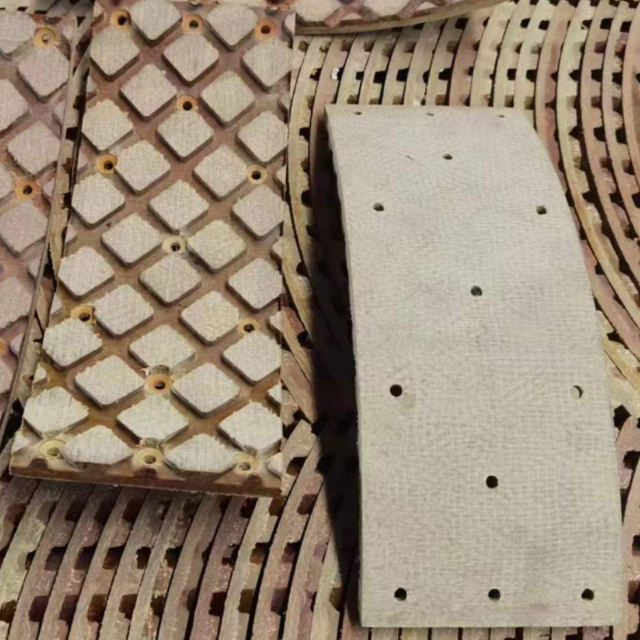 Pastillas de freno de fricci&oacute;n para bulldozer