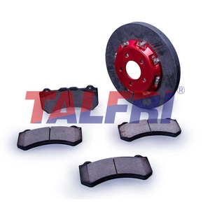 Rotores de freno cerámicos de carbono ligeros de alto rendimiento + pastilla de freno para coche de carreras Nissan GTR-35