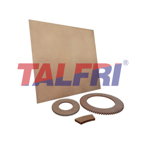 Hoja de freno laminada de fricción sin asbesto de alto coeficiente para frenos industriales