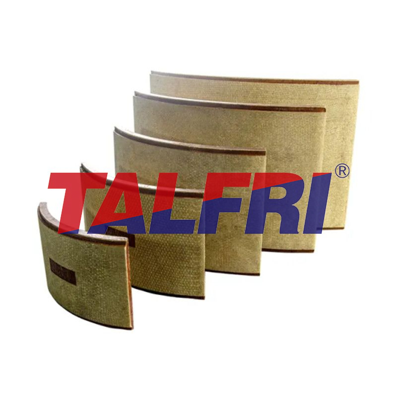 Discos de fricci&oacute;n de frenos de ruedas duraderos para maquinaria