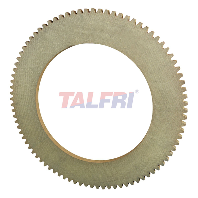 Alta vida útil 59 dientes 14' Revestimientos de embrague de disco de dientes de embrague para frenos de embrague de PTO industriales