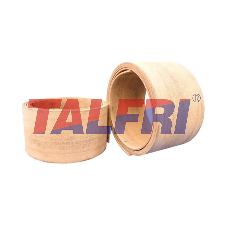 Rollo de forro de freno tejido industrial que muestra propiedades semiflexibles
